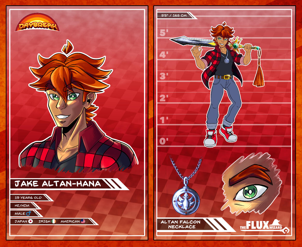 Jake Character Sheet — CHARACTER SHEET