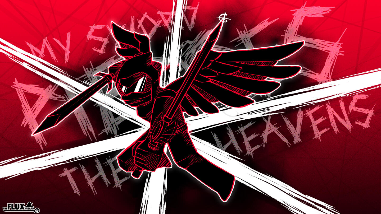 Piercing the Heavens — FLAT COLOR: FULL BODY