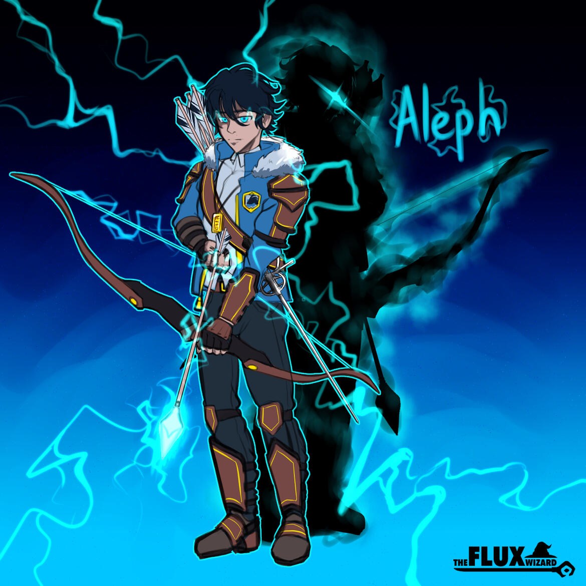 Aleph &amp; Echo — RENDER: FULL BODY + COMPLEX DESIGN